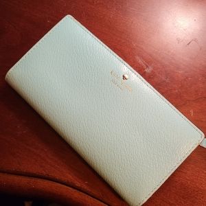 COPY - Kate Spade Blue Leather Wallet